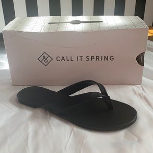 NWT Call it Spring Flip Flops